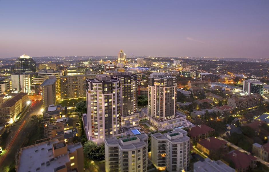 615 Sandton Skye Johannesbourg Extérieur photo